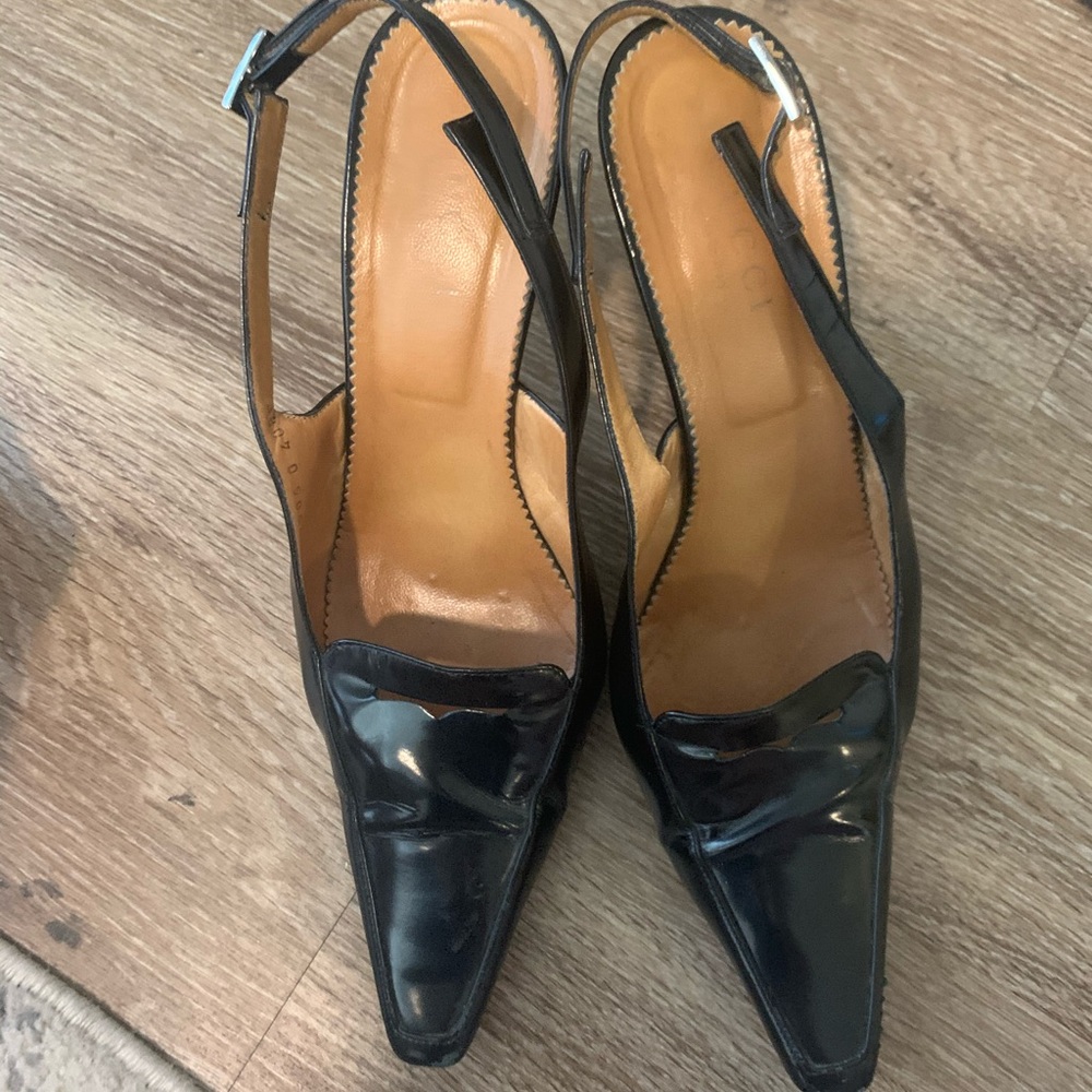 Gucci pointy toe heels